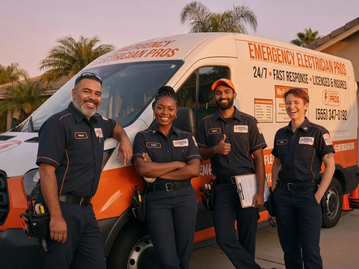 Emergency Electrician company in New Munich, MN